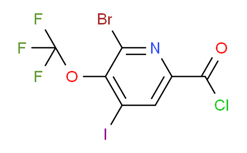 AM25807 | 1804613-43-1 | 2-Bromo-4-iodo-3-(trifluoromethoxy)pyridine-6-carbonyl chloride