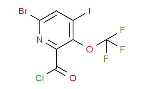 AM25808 | 1806127-33-2 | 6-Bromo-4-iodo-3-(trifluoromethoxy)pyridine-2-carbonyl chloride