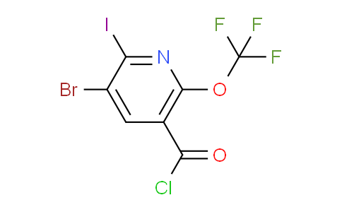AM25821 | 1804613-62-4 | 3-Bromo-2-iodo-6-(trifluoromethoxy)pyridine-5-carbonyl chloride