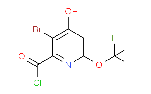 AM25825 | 1806212-61-2 | 3-Bromo-4-hydroxy-6-(trifluoromethoxy)pyridine-2-carbonyl chloride