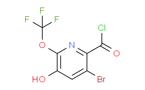 AM25828 | 1806212-65-6 | 3-Bromo-5-hydroxy-6-(trifluoromethoxy)pyridine-2-carbonyl chloride