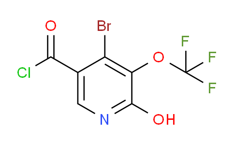 AM25830 | 1804630-95-2 | 4-Bromo-2-hydroxy-3-(trifluoromethoxy)pyridine-5-carbonyl chloride