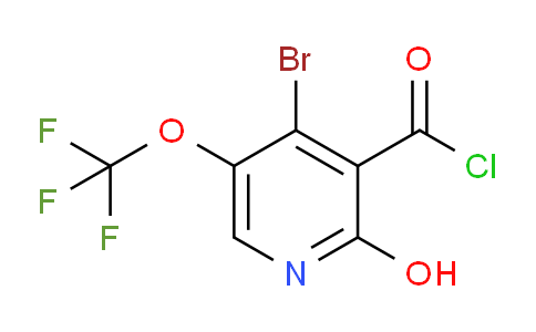 AM25831 | 1803677-23-7 | 4-Bromo-2-hydroxy-5-(trifluoromethoxy)pyridine-3-carbonyl chloride