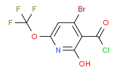 AM25832 | 1806110-94-0 | 4-Bromo-2-hydroxy-6-(trifluoromethoxy)pyridine-3-carbonyl chloride