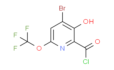 AM25836 | 1804652-45-6 | 4-Bromo-3-hydroxy-6-(trifluoromethoxy)pyridine-2-carbonyl chloride