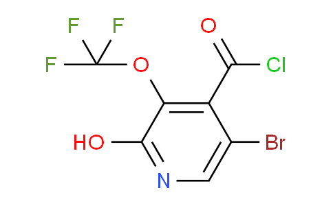 AM25837 | 1803677-31-7 | 5-Bromo-2-hydroxy-3-(trifluoromethoxy)pyridine-4-carbonyl chloride