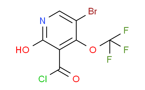 AM25838 | 1804652-48-9 | 5-Bromo-2-hydroxy-4-(trifluoromethoxy)pyridine-3-carbonyl chloride