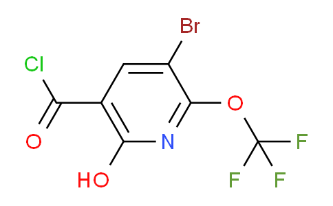 AM25839 | 1804606-27-6 | 3-Bromo-6-hydroxy-2-(trifluoromethoxy)pyridine-5-carbonyl chloride