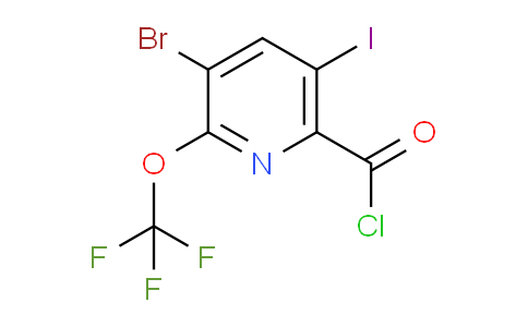 AM25842 | 1806176-08-8 | 3-Bromo-5-iodo-2-(trifluoromethoxy)pyridine-6-carbonyl chloride
