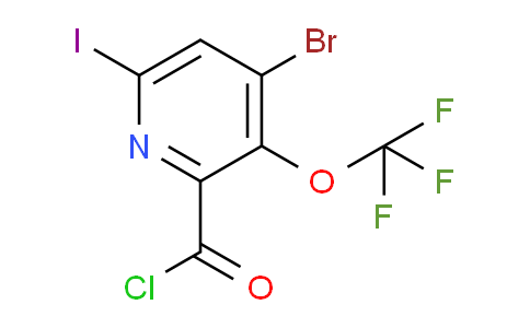 AM25846 | 1803476-57-4 | 4-Bromo-6-iodo-3-(trifluoromethoxy)pyridine-2-carbonyl chloride
