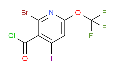 AM25849 | 1803993-90-9 | 2-Bromo-4-iodo-6-(trifluoromethoxy)pyridine-3-carbonyl chloride