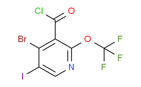 AM25854 | 1803476-63-2 | 4-Bromo-5-iodo-2-(trifluoromethoxy)pyridine-3-carbonyl chloride