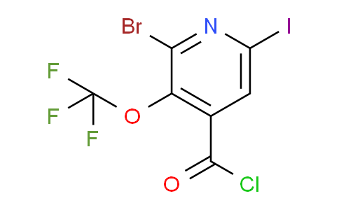 AM25855 | 1803476-39-2 | 2-Bromo-6-iodo-3-(trifluoromethoxy)pyridine-4-carbonyl chloride