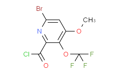 AM25864 | 1804567-63-2 | 6-Bromo-4-methoxy-3-(trifluoromethoxy)pyridine-2-carbonyl chloride
