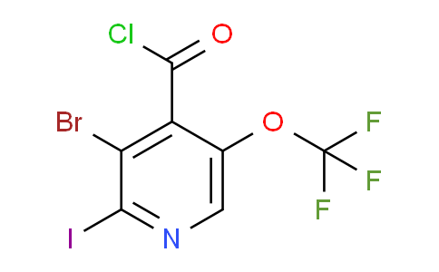 AM25867 | 1806223-47-1 | 3-Bromo-2-iodo-5-(trifluoromethoxy)pyridine-4-carbonyl chloride