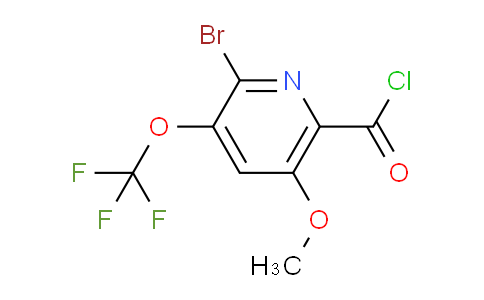 AM25868 | 1804002-29-6 | 2-Bromo-5-methoxy-3-(trifluoromethoxy)pyridine-6-carbonyl chloride