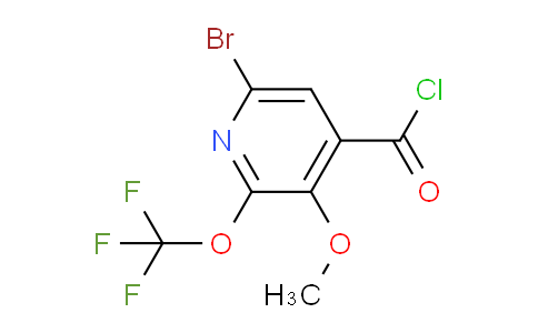 AM25870 | 1804579-57-4 | 6-Bromo-3-methoxy-2-(trifluoromethoxy)pyridine-4-carbonyl chloride