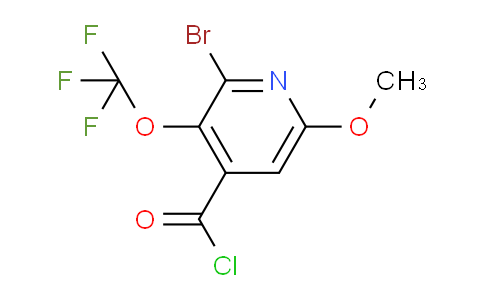 AM25873 | 1806194-50-2 | 2-Bromo-6-methoxy-3-(trifluoromethoxy)pyridine-4-carbonyl chloride