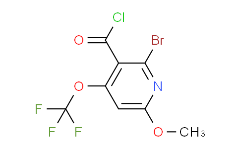 AM25875 | 1806194-58-0 | 2-Bromo-6-methoxy-4-(trifluoromethoxy)pyridine-3-carbonyl chloride