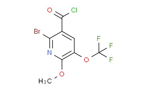 AM25876 | 1804638-30-9 | 2-Bromo-6-methoxy-5-(trifluoromethoxy)pyridine-3-carbonyl chloride