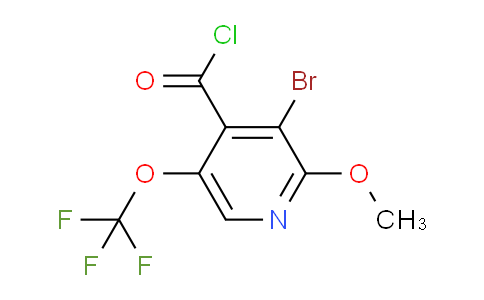 AM25879 | 1804579-70-1 | 3-Bromo-2-methoxy-5-(trifluoromethoxy)pyridine-4-carbonyl chloride