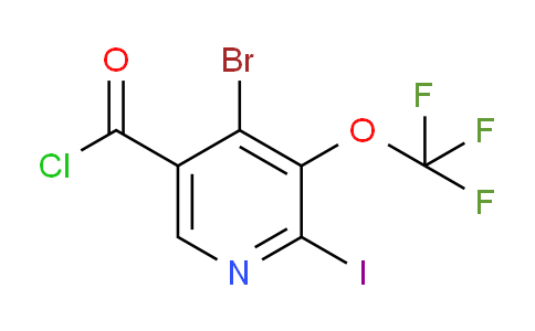 AM25880 | 1804631-91-1 | 4-Bromo-2-iodo-3-(trifluoromethoxy)pyridine-5-carbonyl chloride