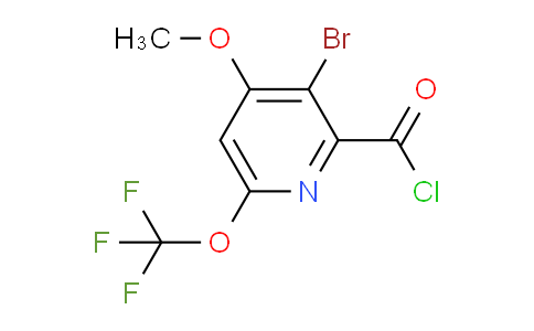 AM25883 | 1806194-66-0 | 3-Bromo-4-methoxy-6-(trifluoromethoxy)pyridine-2-carbonyl chloride