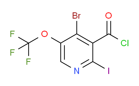 AM25884 | 1803676-18-7 | 4-Bromo-2-iodo-5-(trifluoromethoxy)pyridine-3-carbonyl chloride