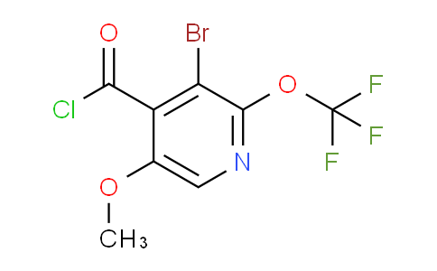 AM25885 | 1804638-71-8 | 3-Bromo-5-methoxy-2-(trifluoromethoxy)pyridine-4-carbonyl chloride