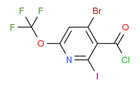AM25886 | 1803994-35-5 | 4-Bromo-2-iodo-6-(trifluoromethoxy)pyridine-3-carbonyl chloride