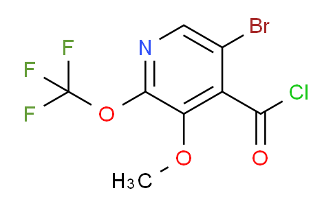 AM25887 | 1803465-08-8 | 5-Bromo-3-methoxy-2-(trifluoromethoxy)pyridine-4-carbonyl chloride