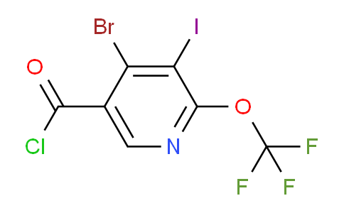 AM25888 | 1806176-12-4 | 4-Bromo-3-iodo-2-(trifluoromethoxy)pyridine-5-carbonyl chloride