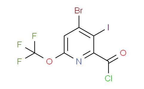 AM25892 | 1804564-39-3 | 4-Bromo-3-iodo-6-(trifluoromethoxy)pyridine-2-carbonyl chloride