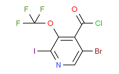 AM25894 | 1806085-45-9 | 5-Bromo-2-iodo-3-(trifluoromethoxy)pyridine-4-carbonyl chloride