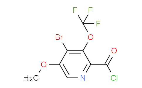 AM25895 | 1803956-76-4 | 4-Bromo-5-methoxy-3-(trifluoromethoxy)pyridine-2-carbonyl chloride