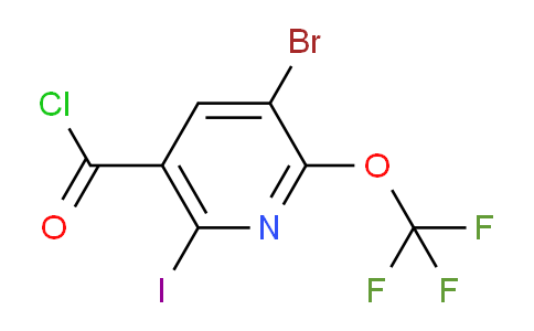 AM25899 | 1803903-03-8 | 3-Bromo-6-iodo-2-(trifluoromethoxy)pyridine-5-carbonyl chloride