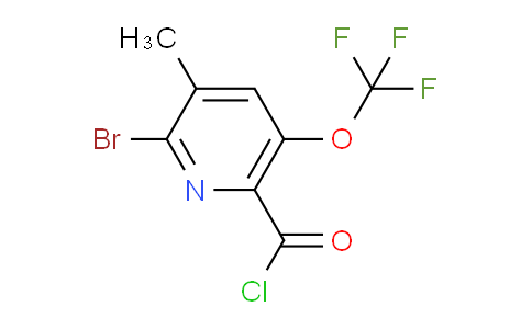 AM25902 | 1806148-49-1 | 2-Bromo-3-methyl-5-(trifluoromethoxy)pyridine-6-carbonyl chloride