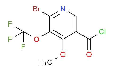 AM25905 | 1804618-54-9 | 2-Bromo-4-methoxy-3-(trifluoromethoxy)pyridine-5-carbonyl chloride