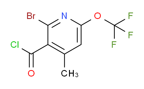 AM25906 | 1804652-13-8 | 2-Bromo-4-methyl-6-(trifluoromethoxy)pyridine-3-carbonyl chloride