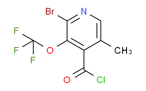 AM25907 | 1804578-62-8 | 2-Bromo-5-methyl-3-(trifluoromethoxy)pyridine-4-carbonyl chloride