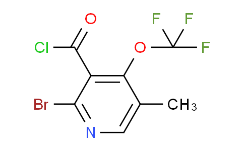 AM25909 | 1804567-07-4 | 2-Bromo-5-methyl-4-(trifluoromethoxy)pyridine-3-carbonyl chloride