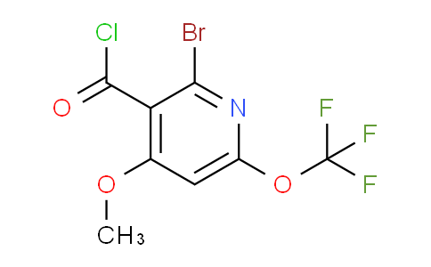 AM25910 | 1804579-48-3 | 2-Bromo-4-methoxy-6-(trifluoromethoxy)pyridine-3-carbonyl chloride