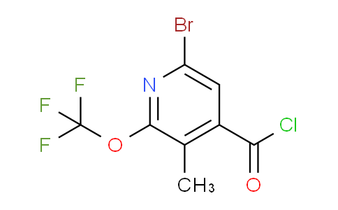 AM25911 | 1806148-56-0 | 6-Bromo-3-methyl-2-(trifluoromethoxy)pyridine-4-carbonyl chloride