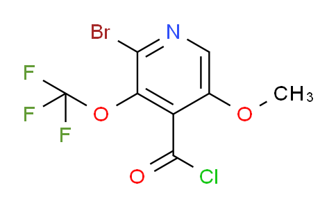 AM25912 | 1806193-97-4 | 2-Bromo-5-methoxy-3-(trifluoromethoxy)pyridine-4-carbonyl chloride