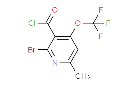 AM25914 | 1803577-12-9 | 2-Bromo-6-methyl-4-(trifluoromethoxy)pyridine-3-carbonyl chloride