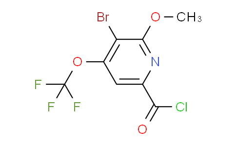 AM25920 | 1803464-94-9 | 3-Bromo-2-methoxy-4-(trifluoromethoxy)pyridine-6-carbonyl chloride