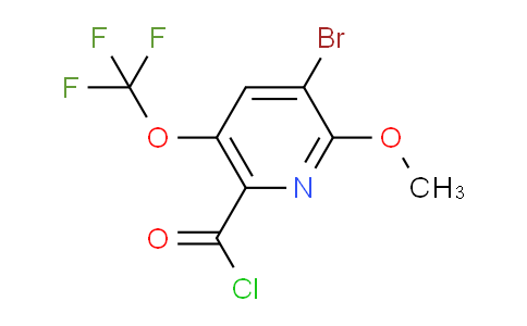 AM25921 | 1803903-57-2 | 3-Bromo-2-methoxy-5-(trifluoromethoxy)pyridine-6-carbonyl chloride