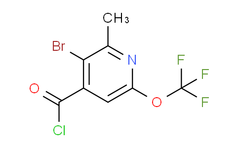 AM25922 | 1804001-95-3 | 3-Bromo-2-methyl-6-(trifluoromethoxy)pyridine-4-carbonyl chloride