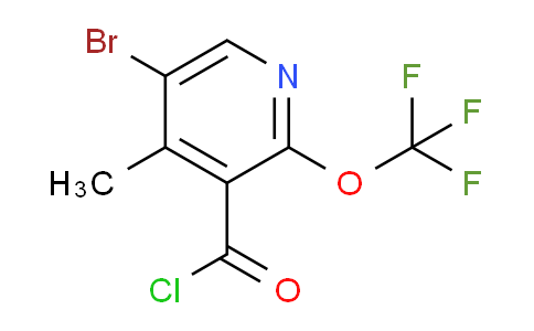 AM25927 | 1804002-11-6 | 5-Bromo-4-methyl-2-(trifluoromethoxy)pyridine-3-carbonyl chloride