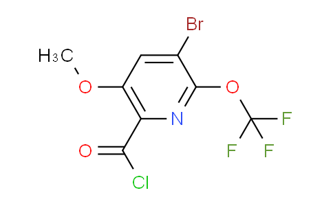 AM25928 | 1803465-06-6 | 3-Bromo-5-methoxy-2-(trifluoromethoxy)pyridine-6-carbonyl chloride